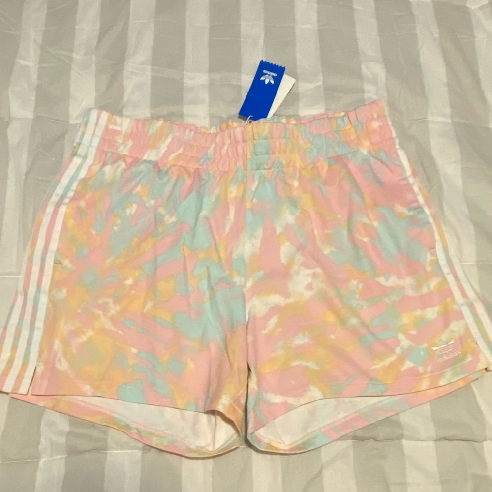Adidas NWT 1X 3 Stripe Shorts - Picture 5 of 13